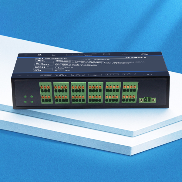 4個RJ45網口，8個RS485接口，2個RS232接口網關